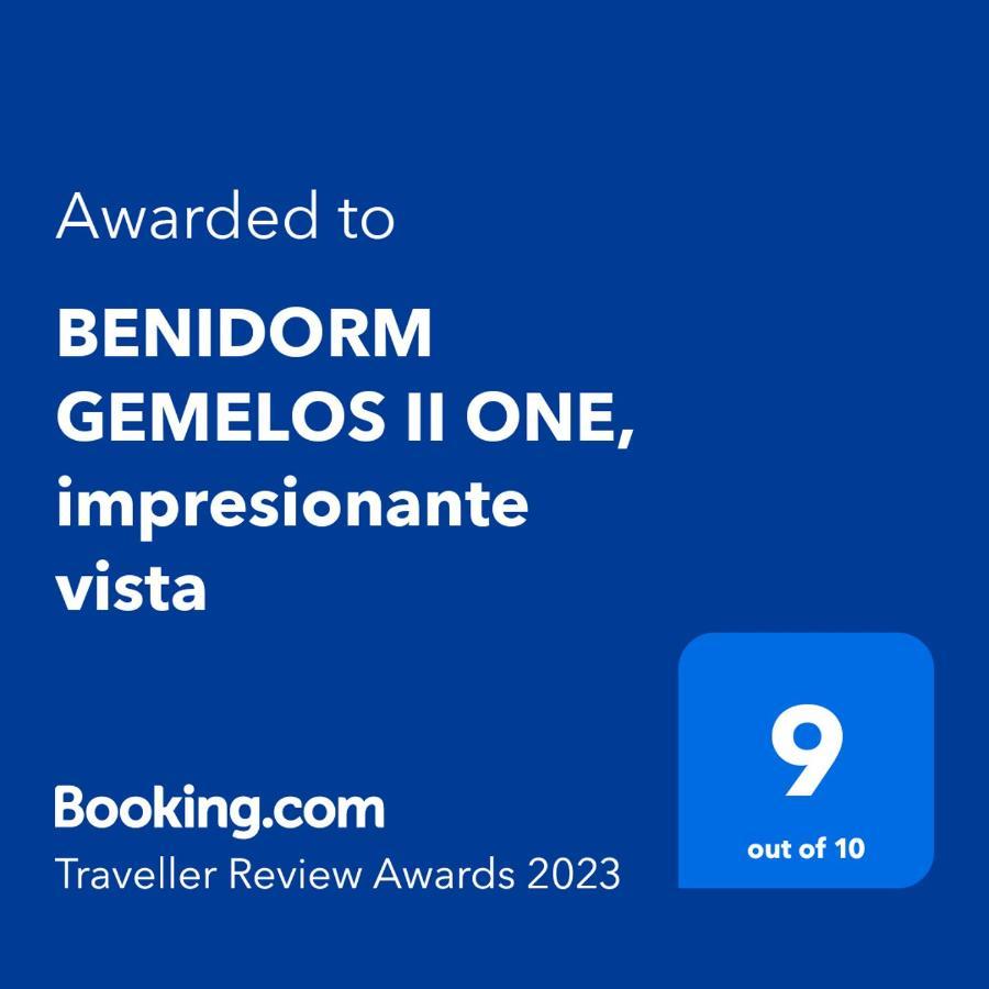 BENIDORM GEMELOS II ONE, impresionante vista Esterno foto